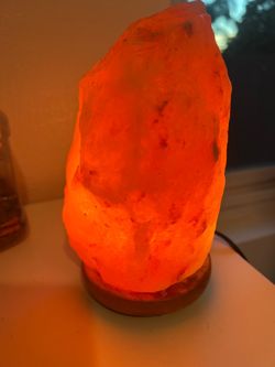 Himalayan Salt Lamp 8 height x 5width