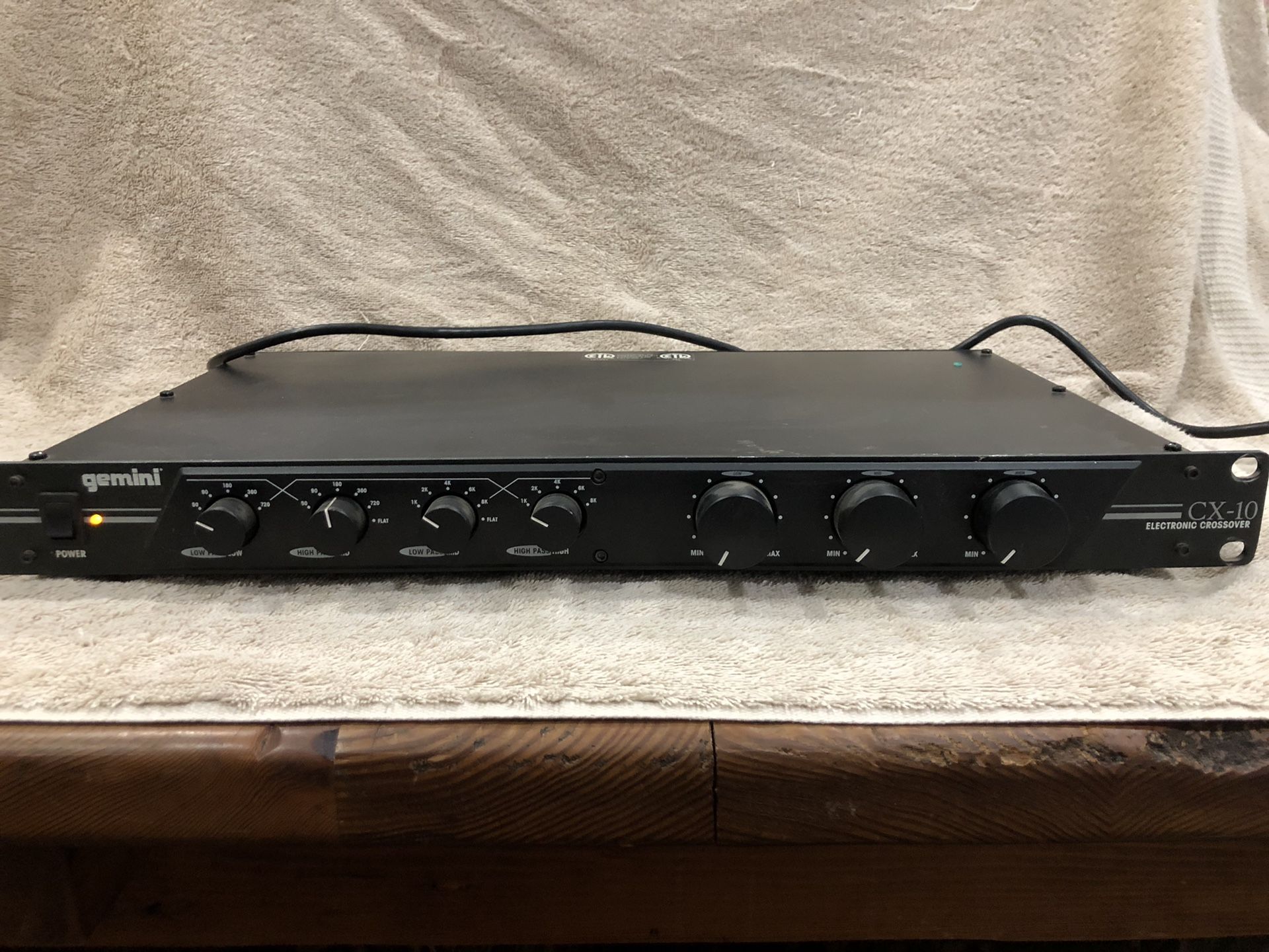 Gemini CX-10 Electronic Crossover