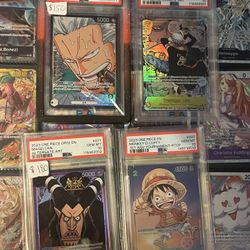 One Piece Graded Cards 