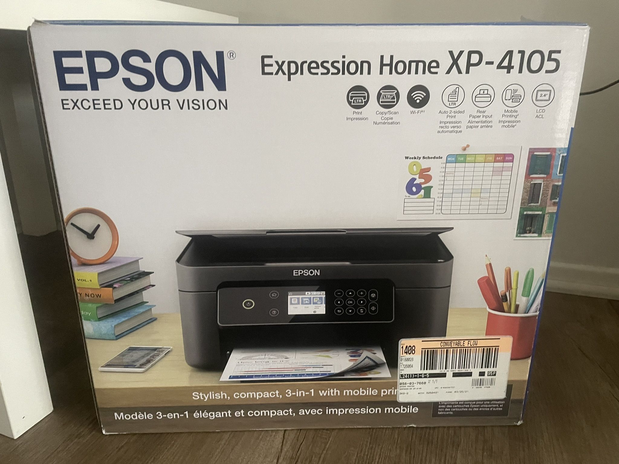 Expressions Home- Impresora Epson XP-4105 Impresora Epson XP-4105