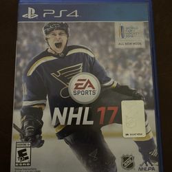 NHL 17 PS4