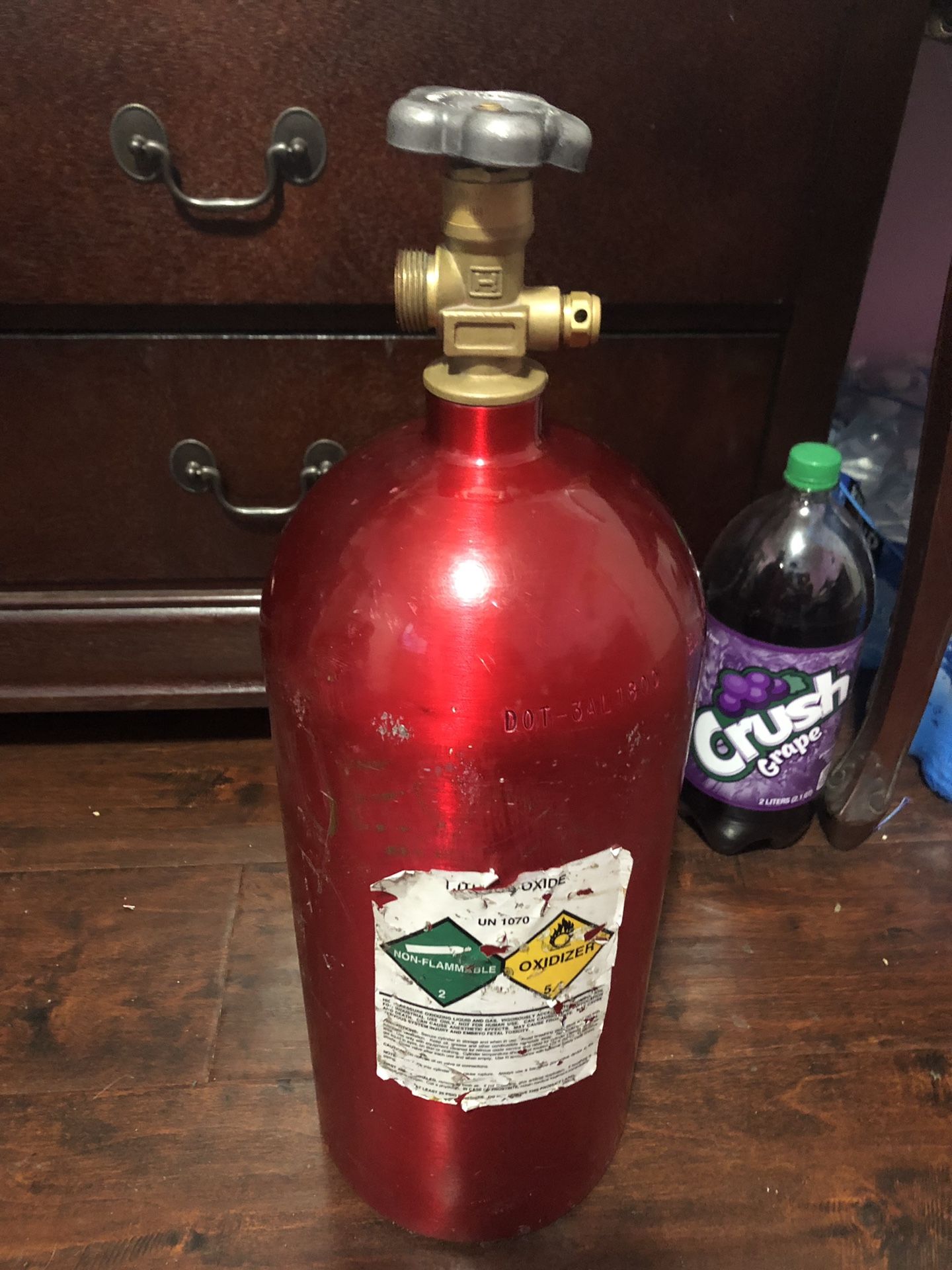 Noz tank nos nozz nitrous 10 pounder