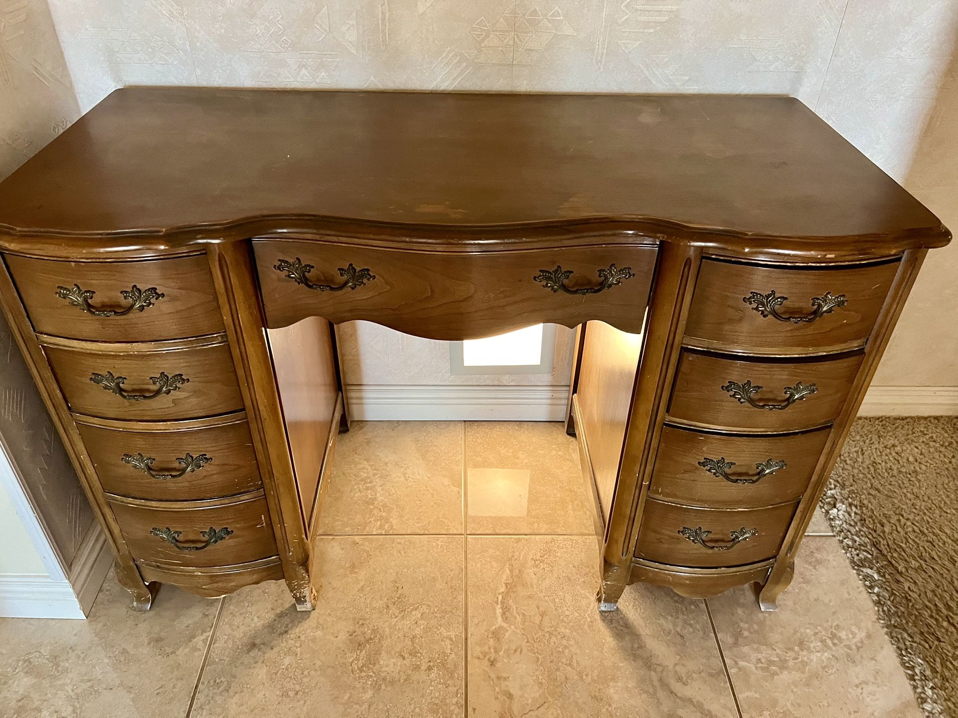 70 Year Old Vintage Desk