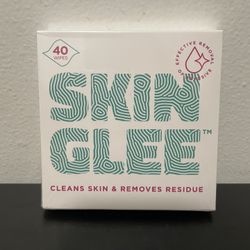 Skin Glee Adhesive Remover Wipes 40ct NEW SEALED CGM Cleans Care