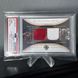 Tracy, Mcgrady, Kevin Garnett Basketball Card