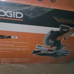 Ridgid 12in Sliding Miter Saw 