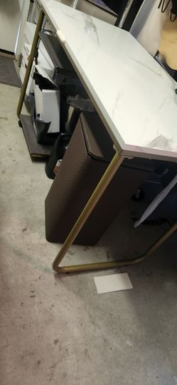 White desk