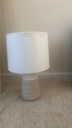 Better homes ceramic bed lamp