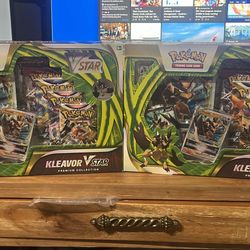 Kleavor V Star Box Lot Of 2 Pokemon 
