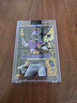 2024 Wild Card 5 Card Fraw J.J. McCarthy 1/1