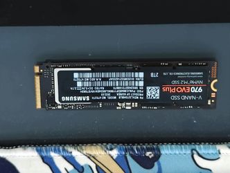 Samsung M.2 NVMe SSD 2TB 99% health