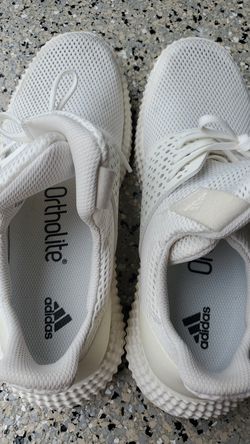 Adidas White Ortholite Mens size 9.5