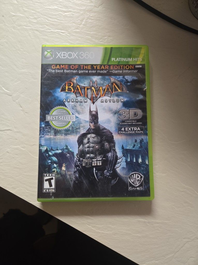 XBOX 360 - BATMAN ARKHAM ASYLUM