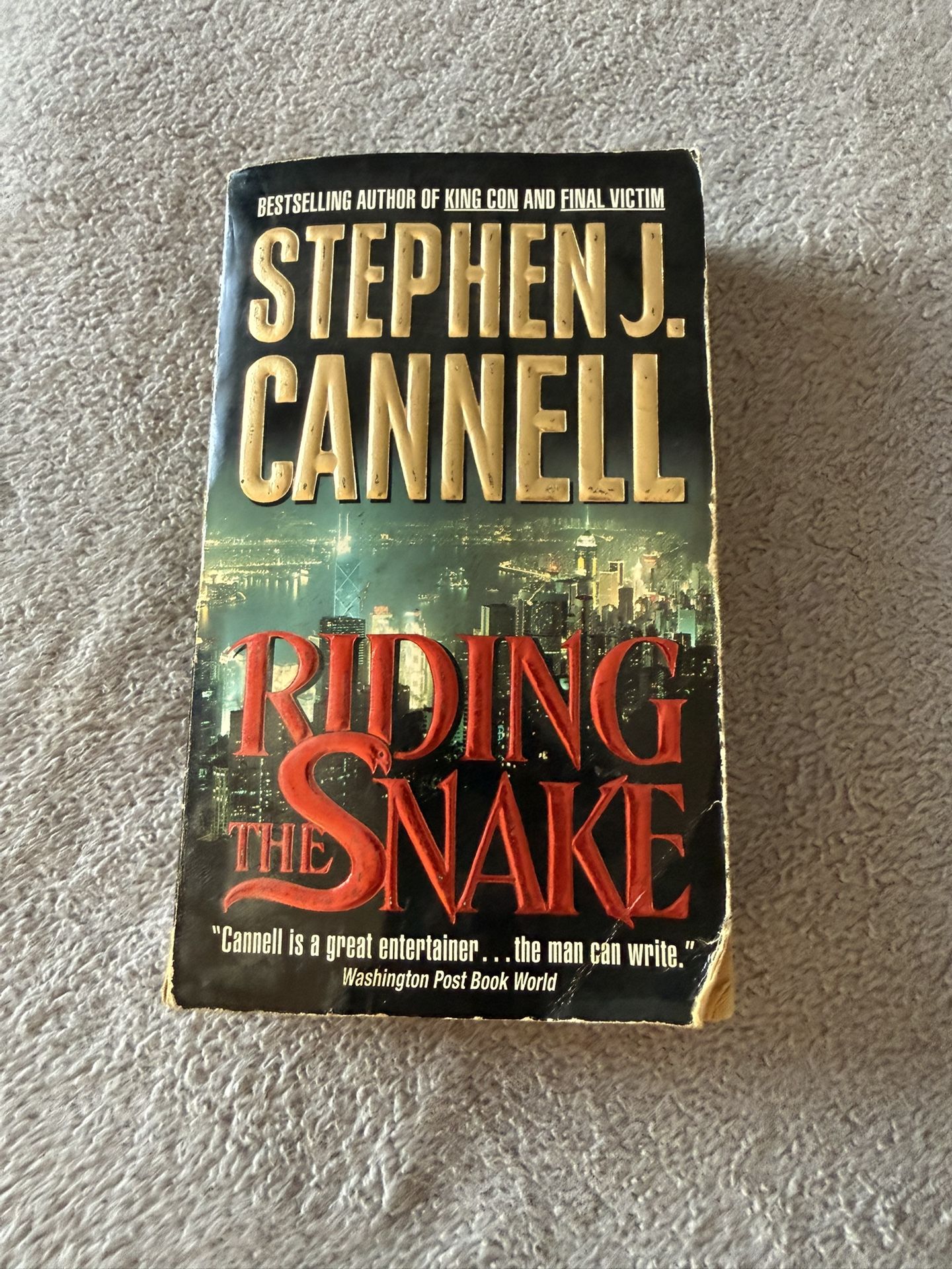 Riding The Snake By Stephen Cannell