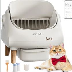 Self Cleaning Cat Litter Box, Automatic Cat Litter Box with App Control,