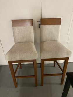 x2 Custom Bermex Casual Dining Counter Bar stools