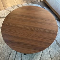 Used Walnut 2 Tiered Coffee Table