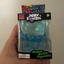 Needoh Jellyfish Jelly Squish Blue- NEW 2026