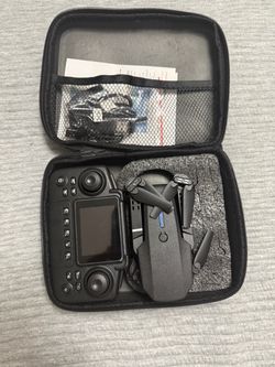 Foldable Drone with Remote Controller & Carrying Case
