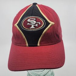 Vintage  San Francisco 49ers Red Strapback Hat Cap Starter Pro Line. 
Snapback, adjustable, one size fits all. Pre-owned, perfect shape, 
please see p