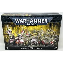 NIB Warhammer 40K Orks Beast Snagga Stampede - Complete