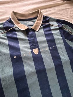Nike Golf Dri-Fit Striped Polo Shirt