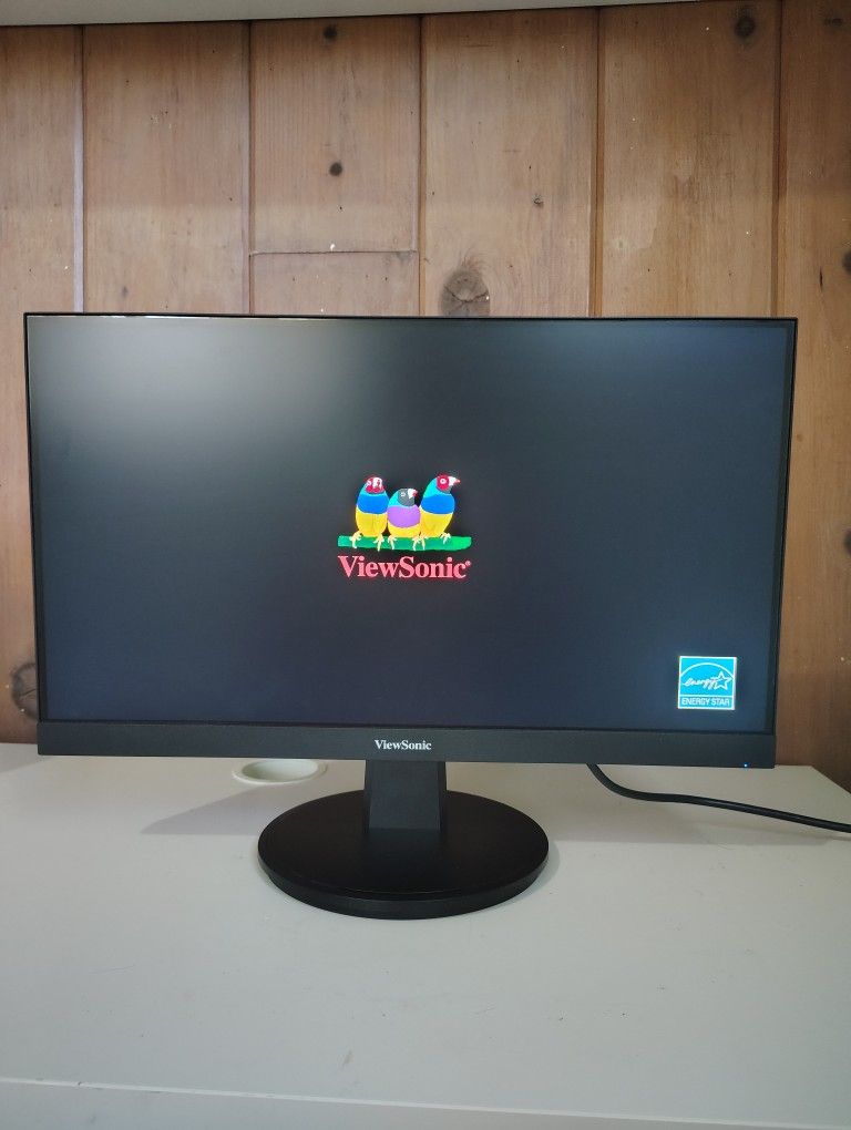 2 ViewSonic VA2247-MH 22 Inch Full HD 1080p Monitor with 100Hz, FreeSync, Ultra-Thin Bezel, Eye Care, HDMI, VGA Inputs for Home and Office