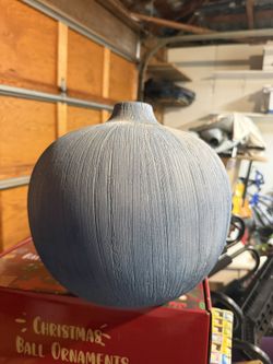 Blue Vase - Medium