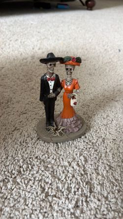 Día de los muertos bride groom