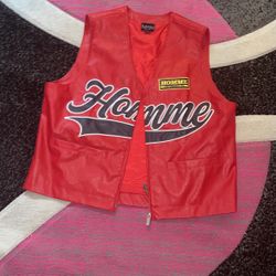 Mens Biker Vest Size Small 50$
