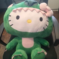Hello Kitty Dinosaur Plush 20 Inch