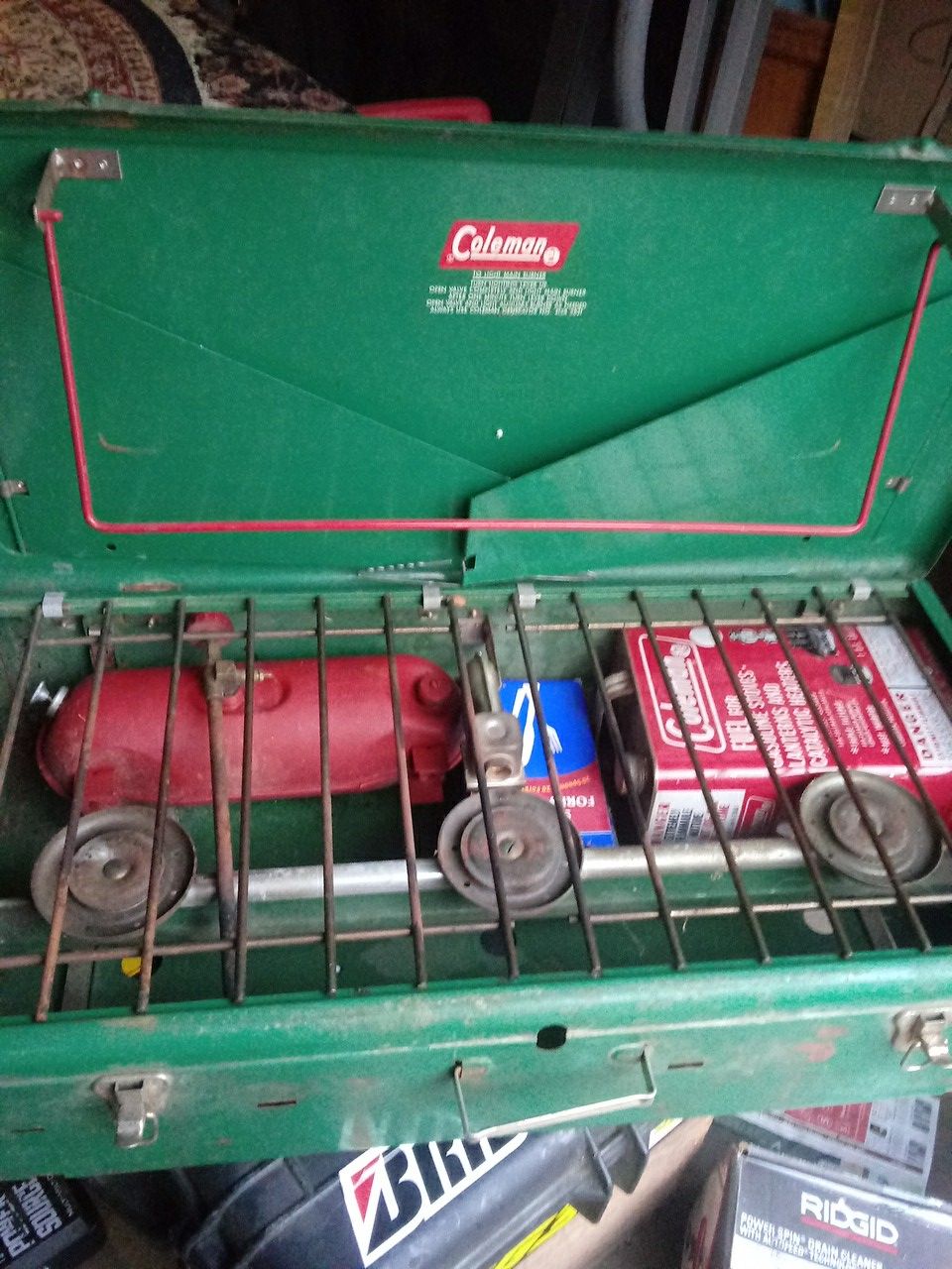 Coleman camping stove