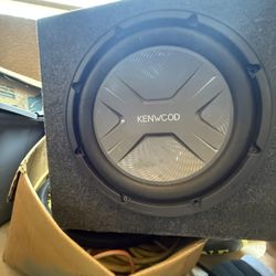 10in Subwoofer Kenwood 