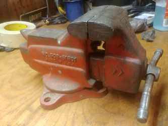 Classic vintage Craftsman Vise with anvil end