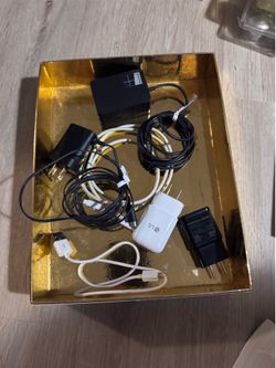 Box of cell phone cables