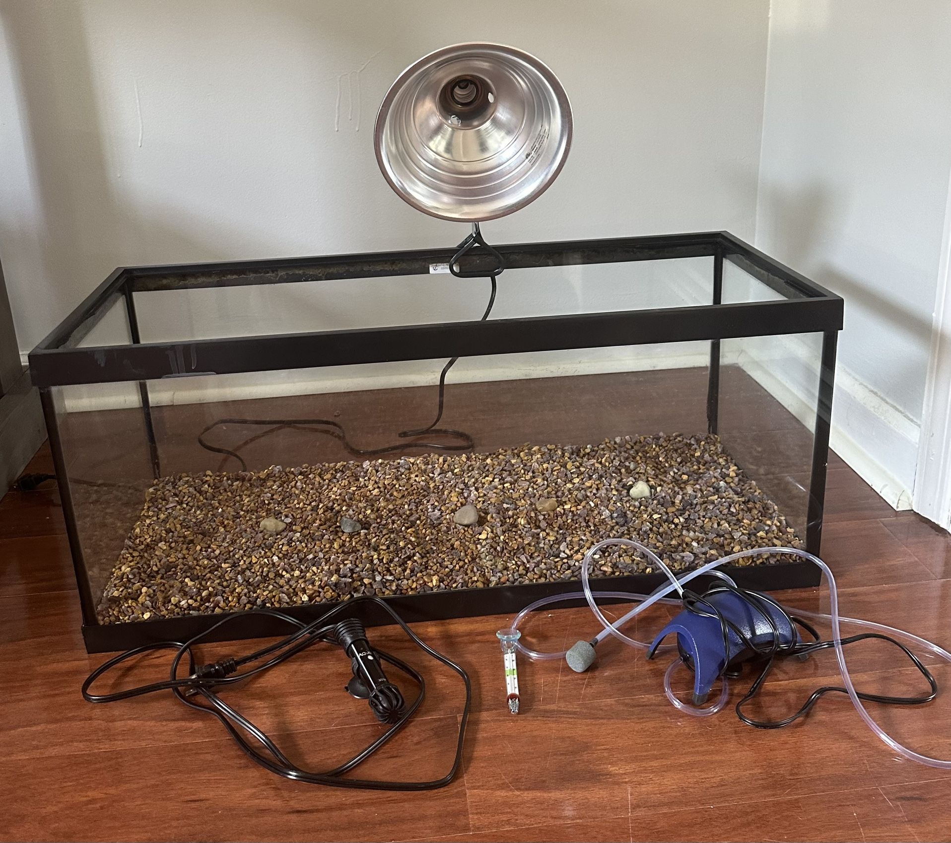 20 Gallon Long Fish Tank With Accessories 