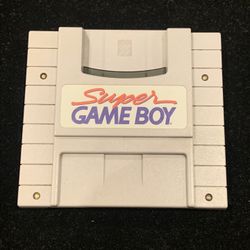 Super Nintendo SNES Super GameBoy Game Cartridge Adapter