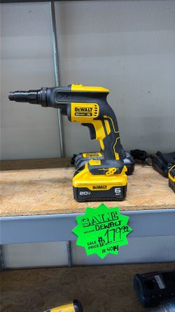 Dewalt screw gun
