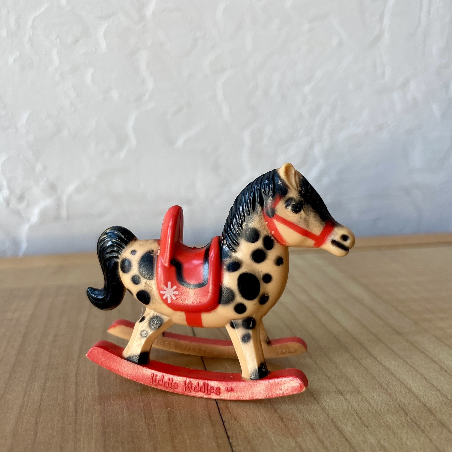 Vintage 1965 Mattel Liddle Kiddles Doll House Rocking Horse