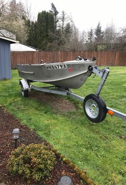 Aluminum boat for sell