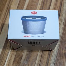 Able Basket Reusable Coffee Filter | Stainless Steel | Fits Most 8-12 Cup Automatic Makers