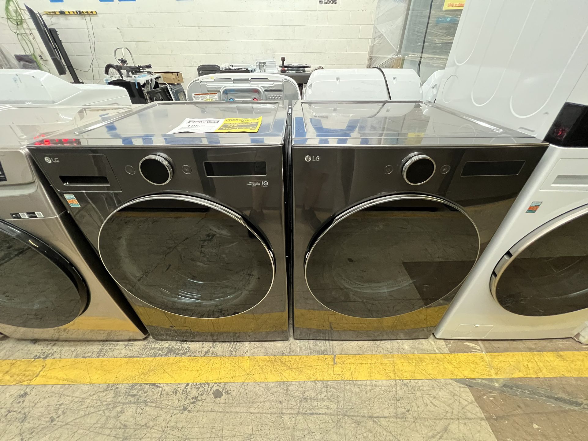 LG Washer And Gas Dryer Brand New 1 Year Manufacturer Warranty 