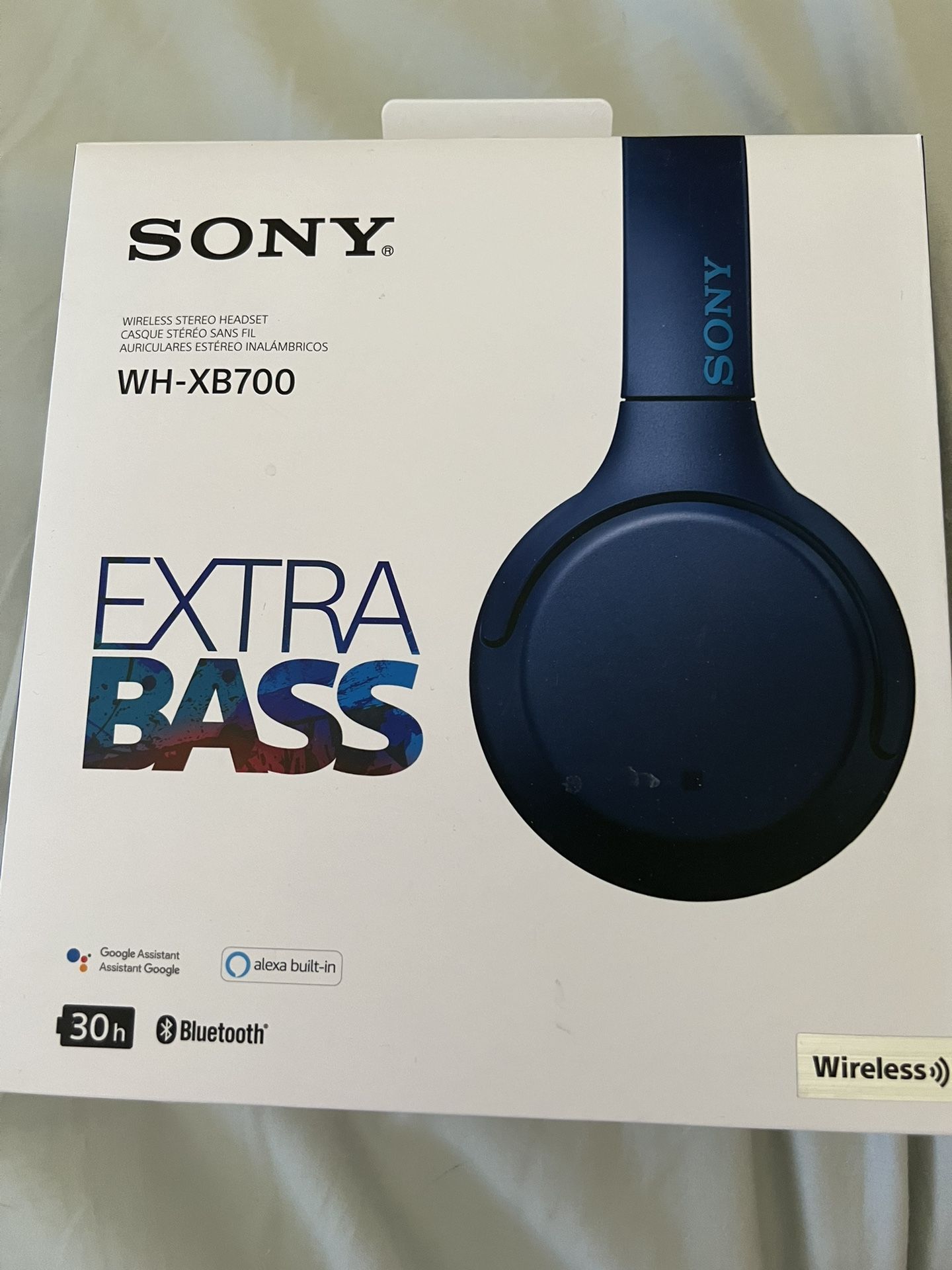 SONY WH-XB700 Mint Condition Never Used