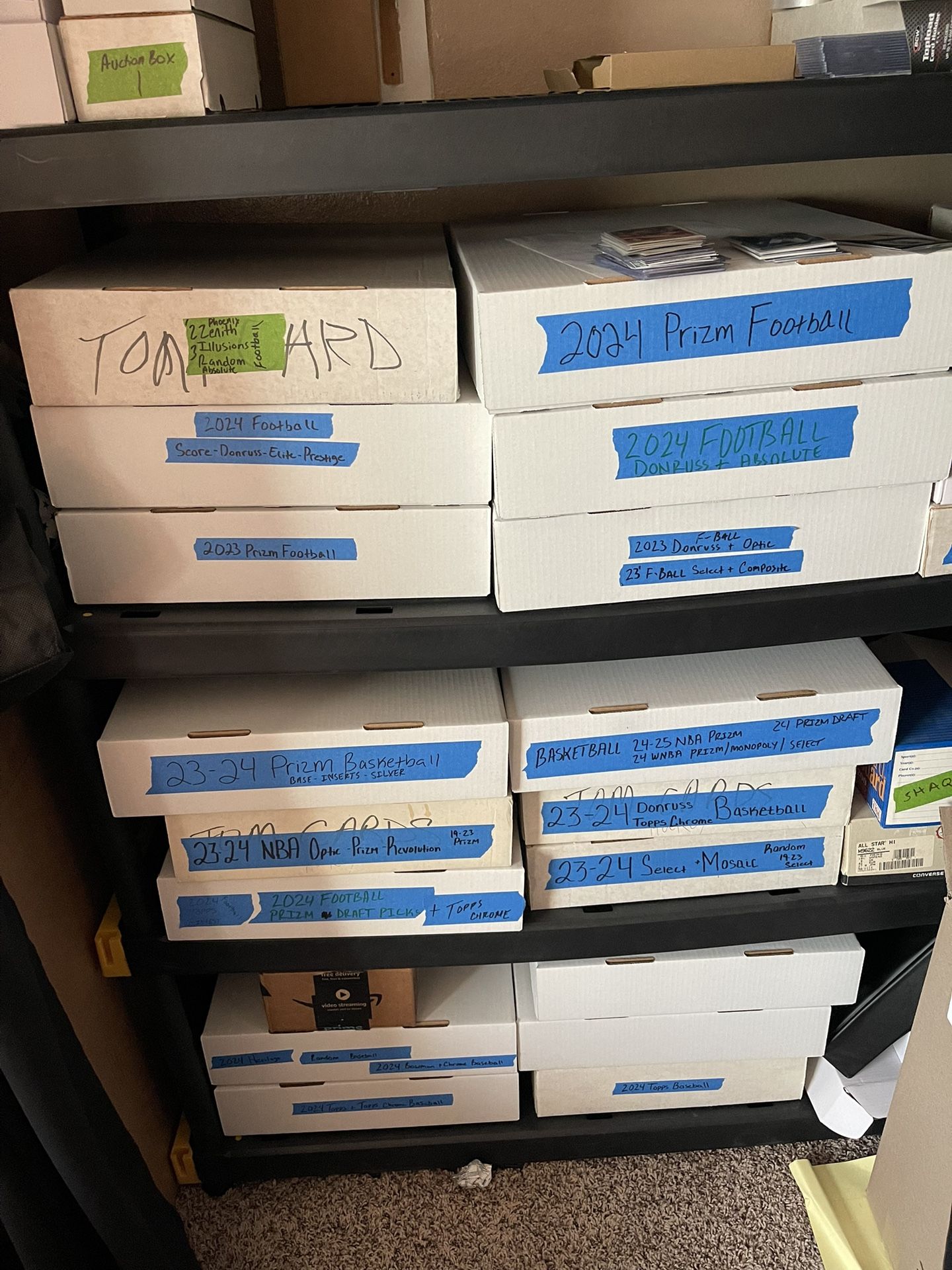 Yard Sale Fri 6/27 Sat 6/28 Sports Cards!