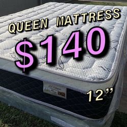 New Queen Mattress Only $140