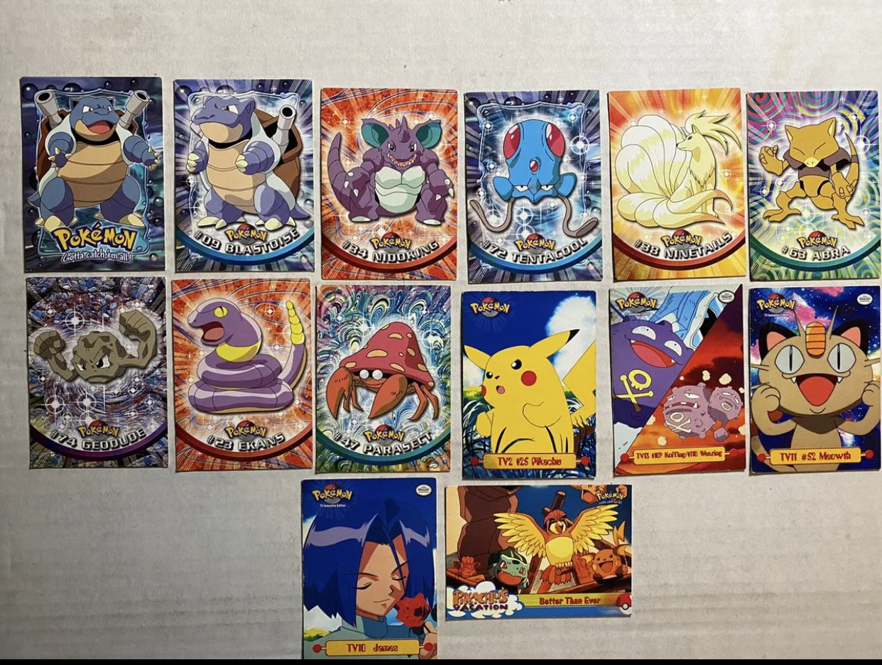 1999 TOPPS Vintage Pokemon Cards 