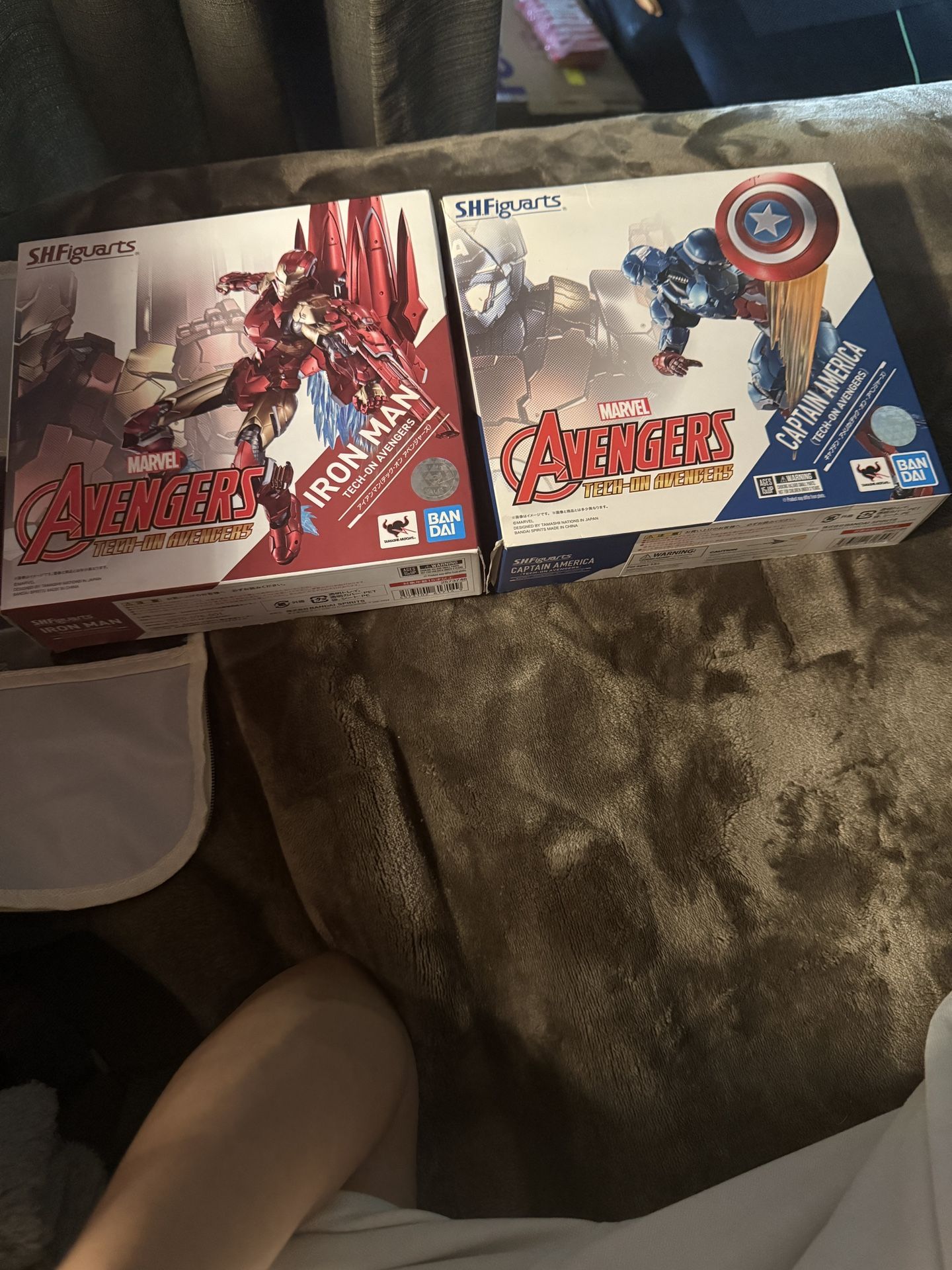 SHF TECH ON AVENGERS, IRON MAN AND CAPTAIN AMERICA.