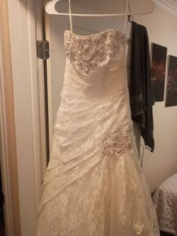 David's bridal sz 2