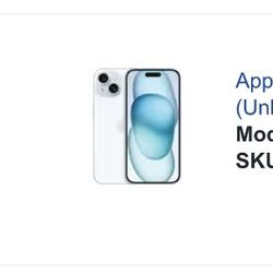 iPhone 15 Blue 128g