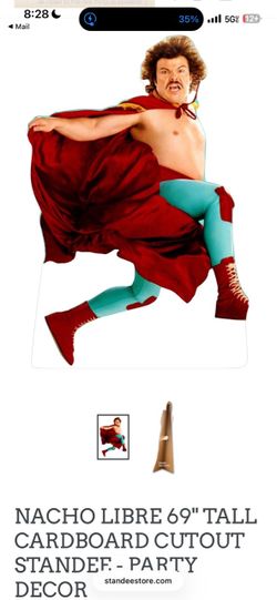 Baby shower nacho libre